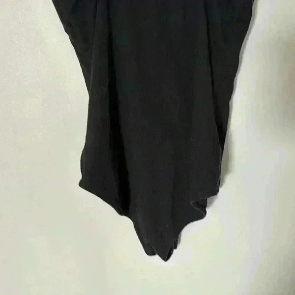 Black front tied bodysuit - Picture 7 of 10